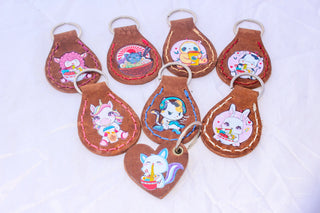 Porte-clés en cuir (personnalisable)