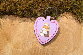 Porte-clés en cuir (personnalisable)